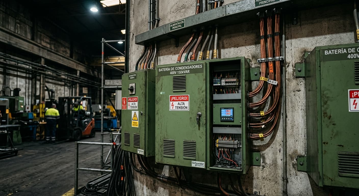 Energía reactiva: las penalizaciones ocultas que pagan las empresas.