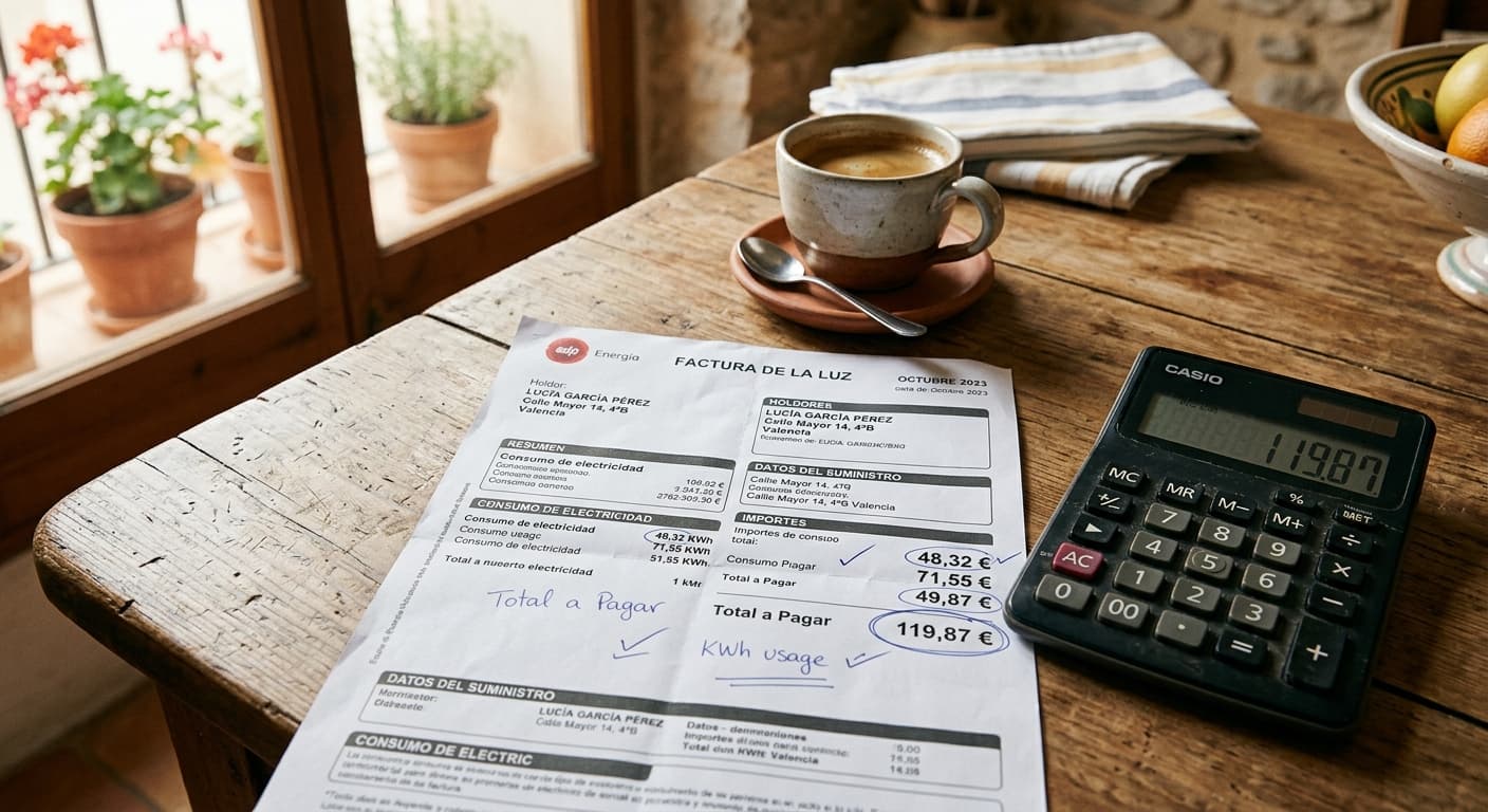 Cómo leer tu factura de luz sin morir en el intento.