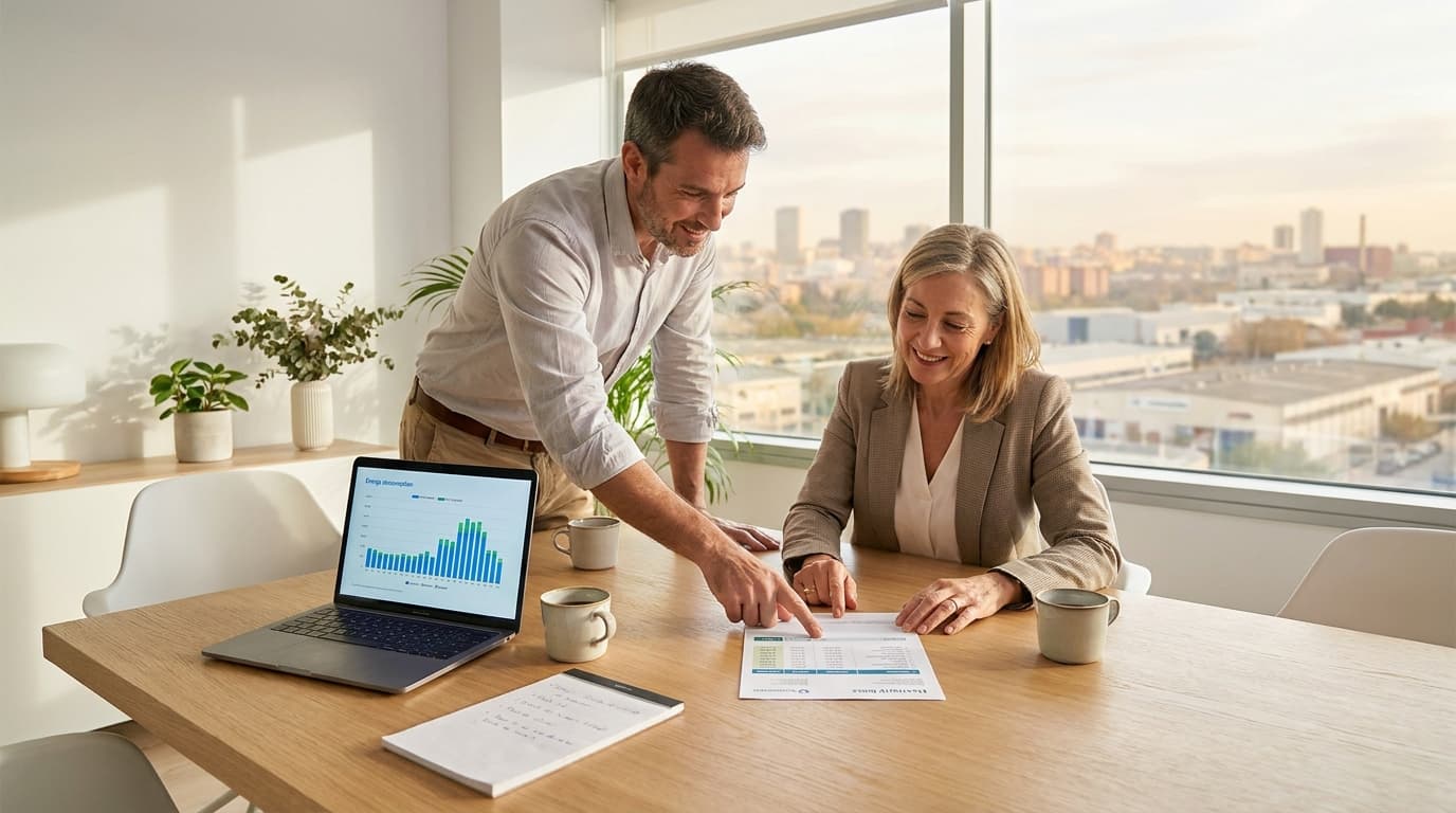 Consultoría energética para empresas en Málaga